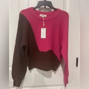 ✨✨ Women's Pink and Brown Sweater ✨✨